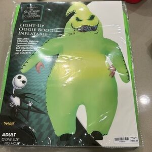 The Nightmare Before Christmas Light Up Oogie Boogie Inflatable Costume